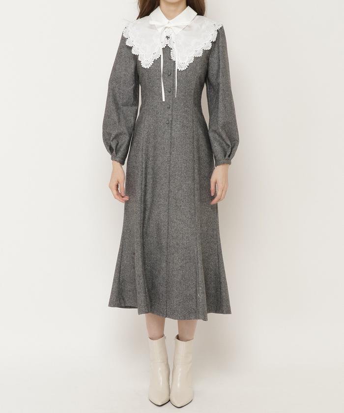 付け襟マーメイドワンピース(504370954) | ウィルセレクション