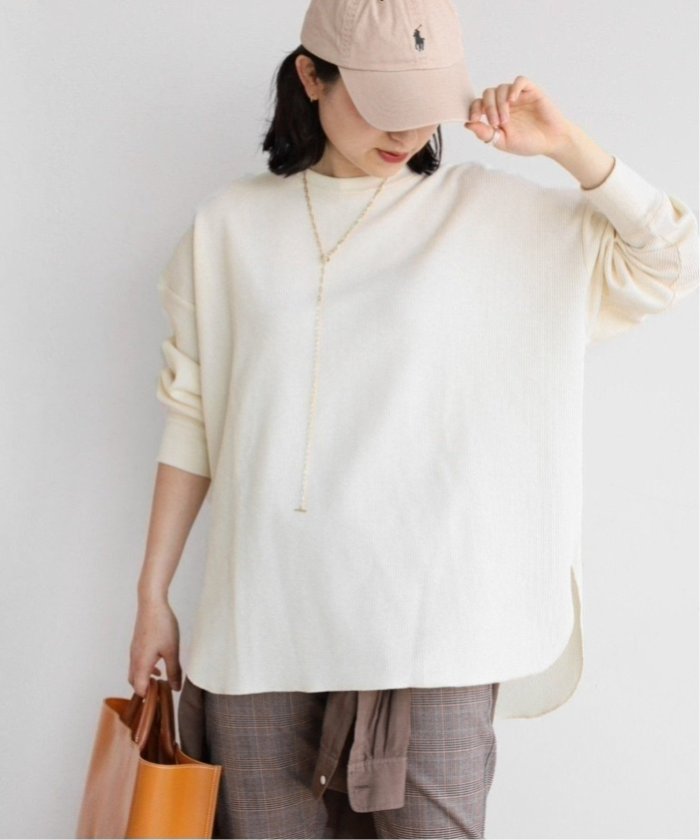 【AP STUDIO】最終値下げ美品シアーワッフルTシャツ AP STUDIO】最終値下げ美品シアーワッフルTシャツ - メルカリ