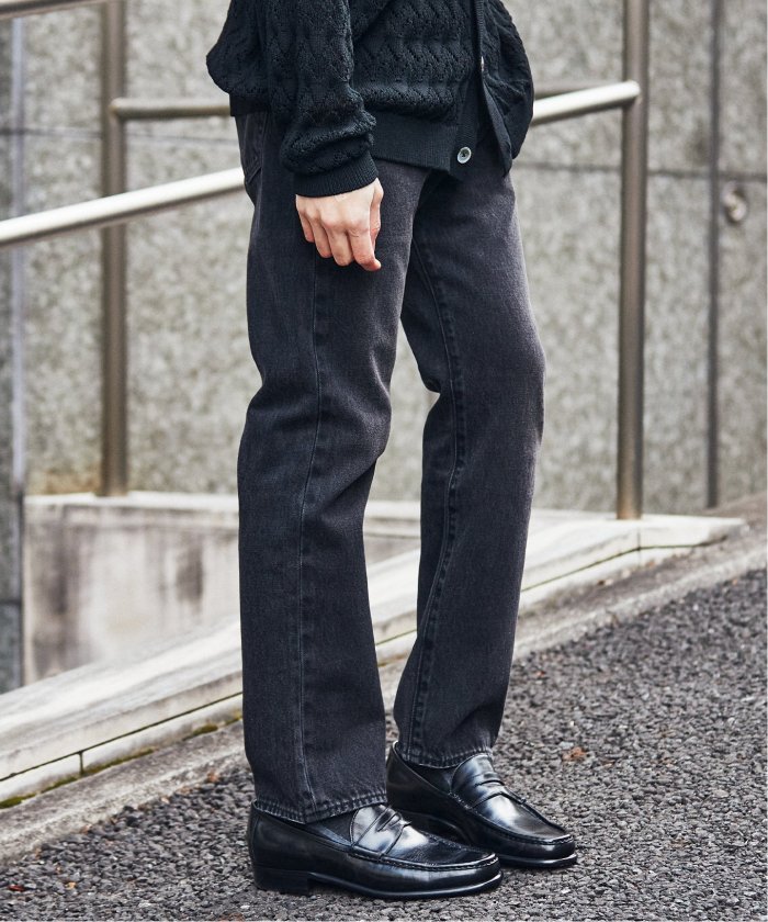 EDIFICE別注リーバイス501 ORIGINAL BLACK L28W32 デニム | shalva.org.il