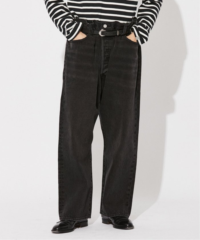 リーバイス×エディフィス別注501BIGEブラックW40L26 Levi's/リーバイス】別注501(R) ORIGINAL BLACK L26(505214599