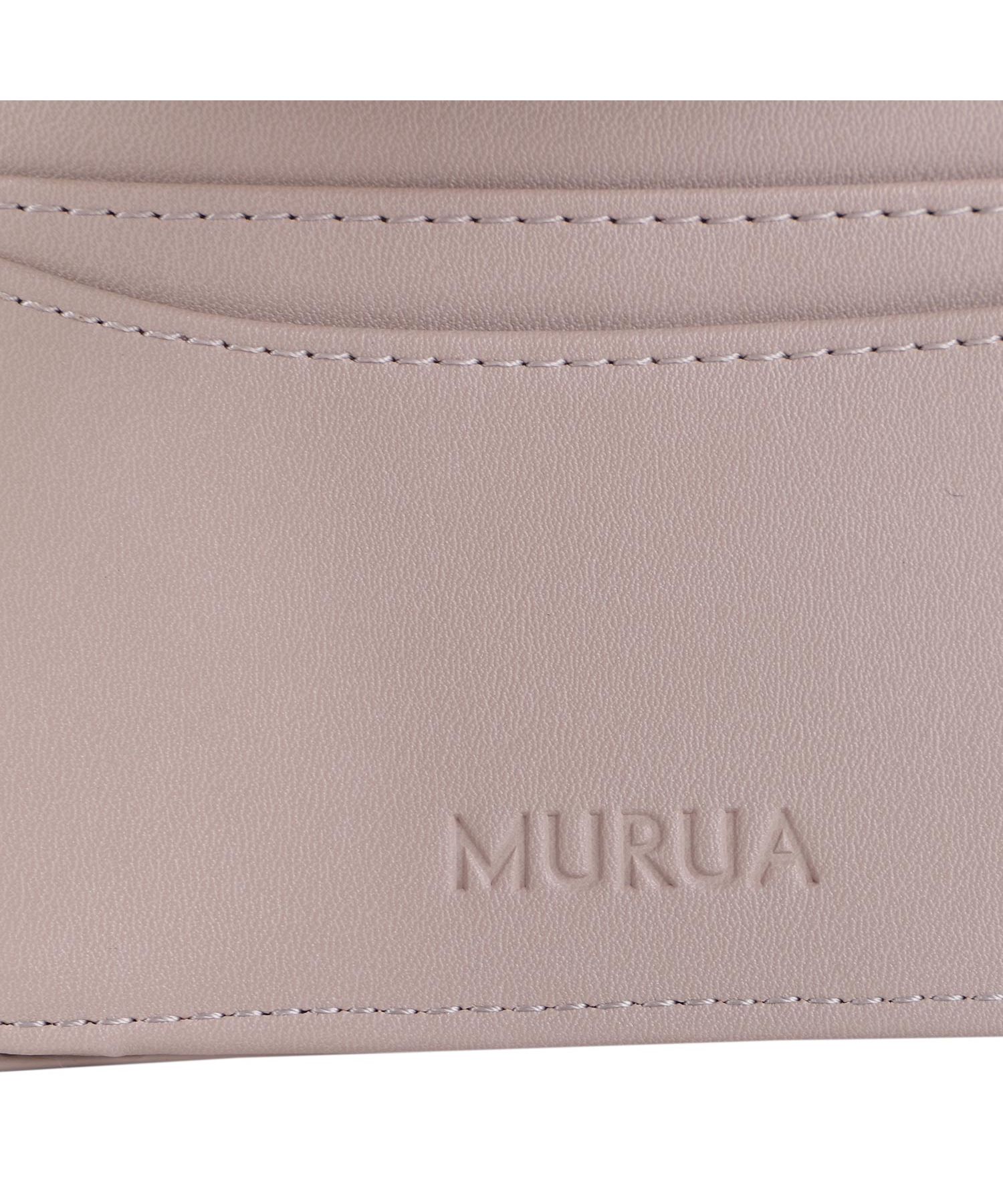 MURUA ムルーア 財布 三つ折り ミニ財布 レディース がま口 MINI