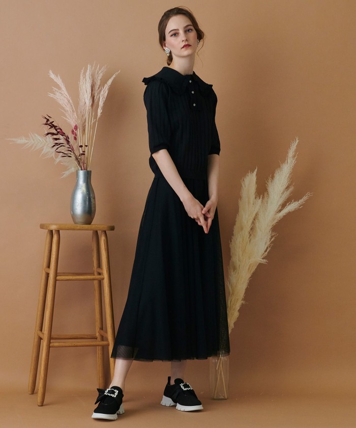 新品未使用　TOCCA　スカート　ライラック セール】【WEB限定】【TOCCA LAVENDER】Fluffy Tulle Skirt