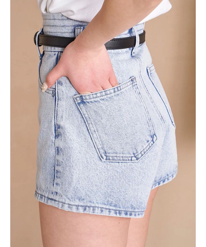 【新品、未使用】ダーリッチ ハイウエストデニムショートパンツ ハイウエストデニムショートパンツ – Darich (ダーリッチ)