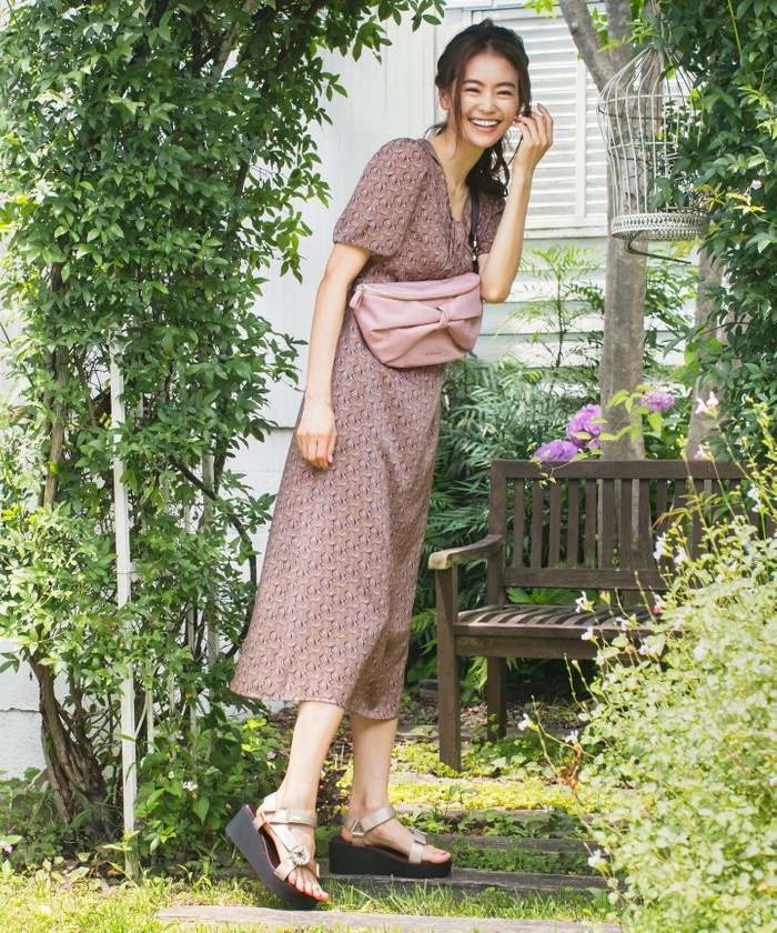 撥水】RIBBON KNOT BODY BAG ボディバッグ(505221866) | TOCCA