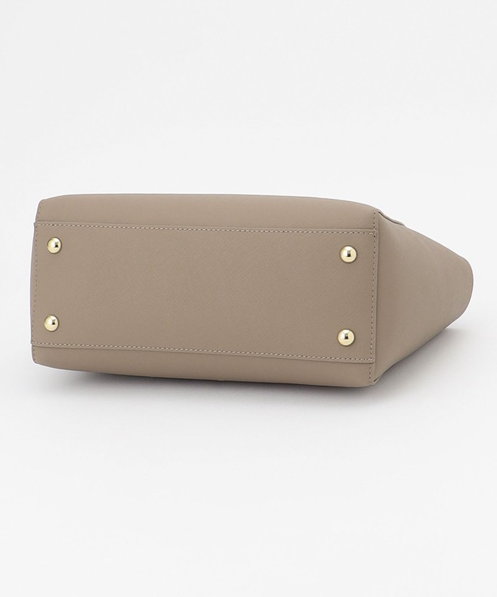【上品】TOCCAトッカ TINY RIBBON LEATHERTOTE トートバッグ セール】 TINY RIBBON LEATHERTOTE トートバッグ （トートバッグ