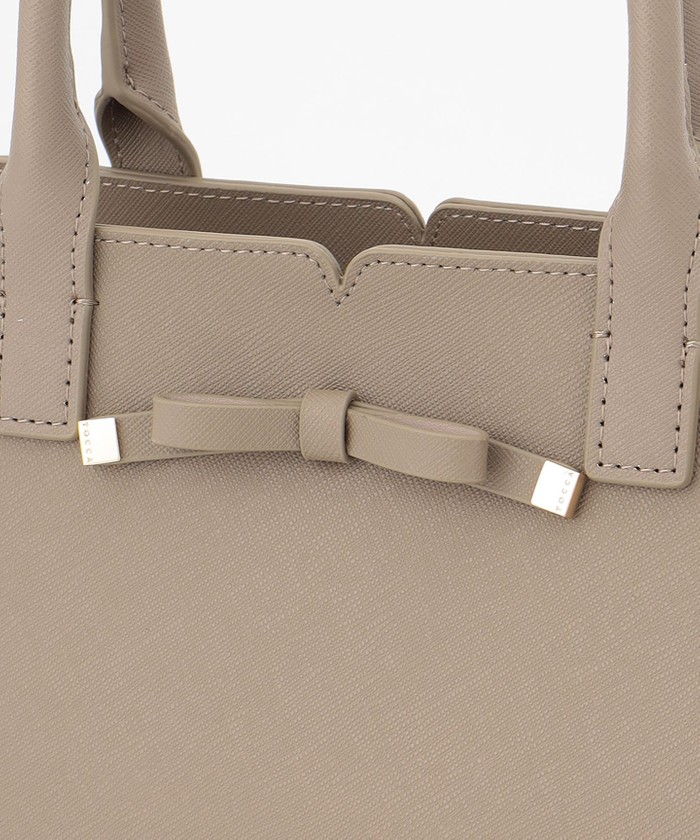 TINY RIBBON LEATHERTOTE トートバッグ / TOCCA | ファッション