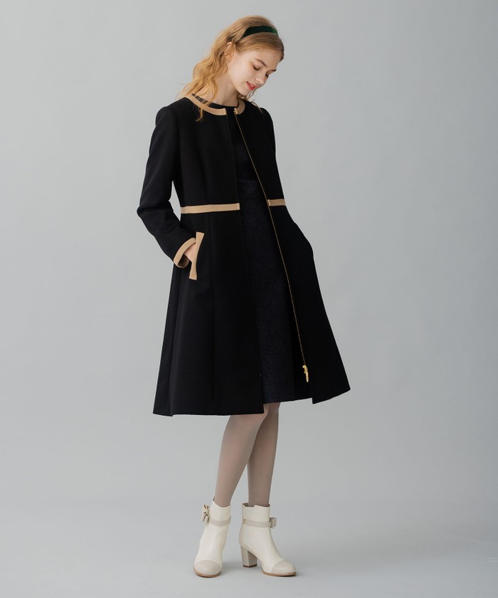 TOCCA MUSE ウールメルトンコート セール 60%OFF】MUSE ウールメルトンコート(505221957) | TOCCA