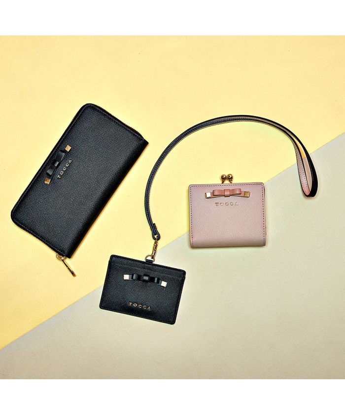 TINY RIBBON BIFOLD WALLET 2つ折り財布 / TOCCA | ファッション