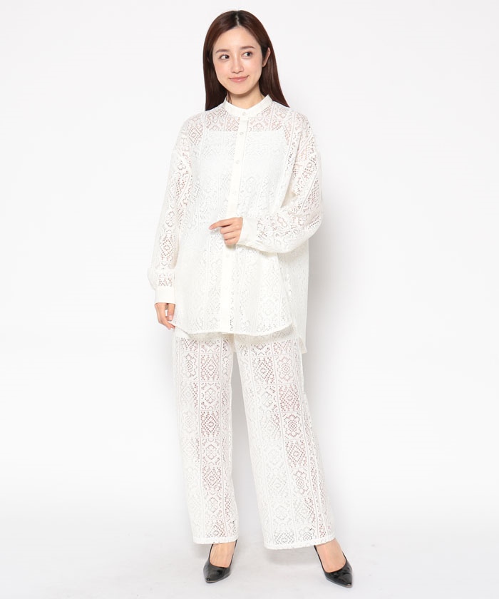 クーポン】【セール 40%OFF】【2023SS】クロシェレースバンド