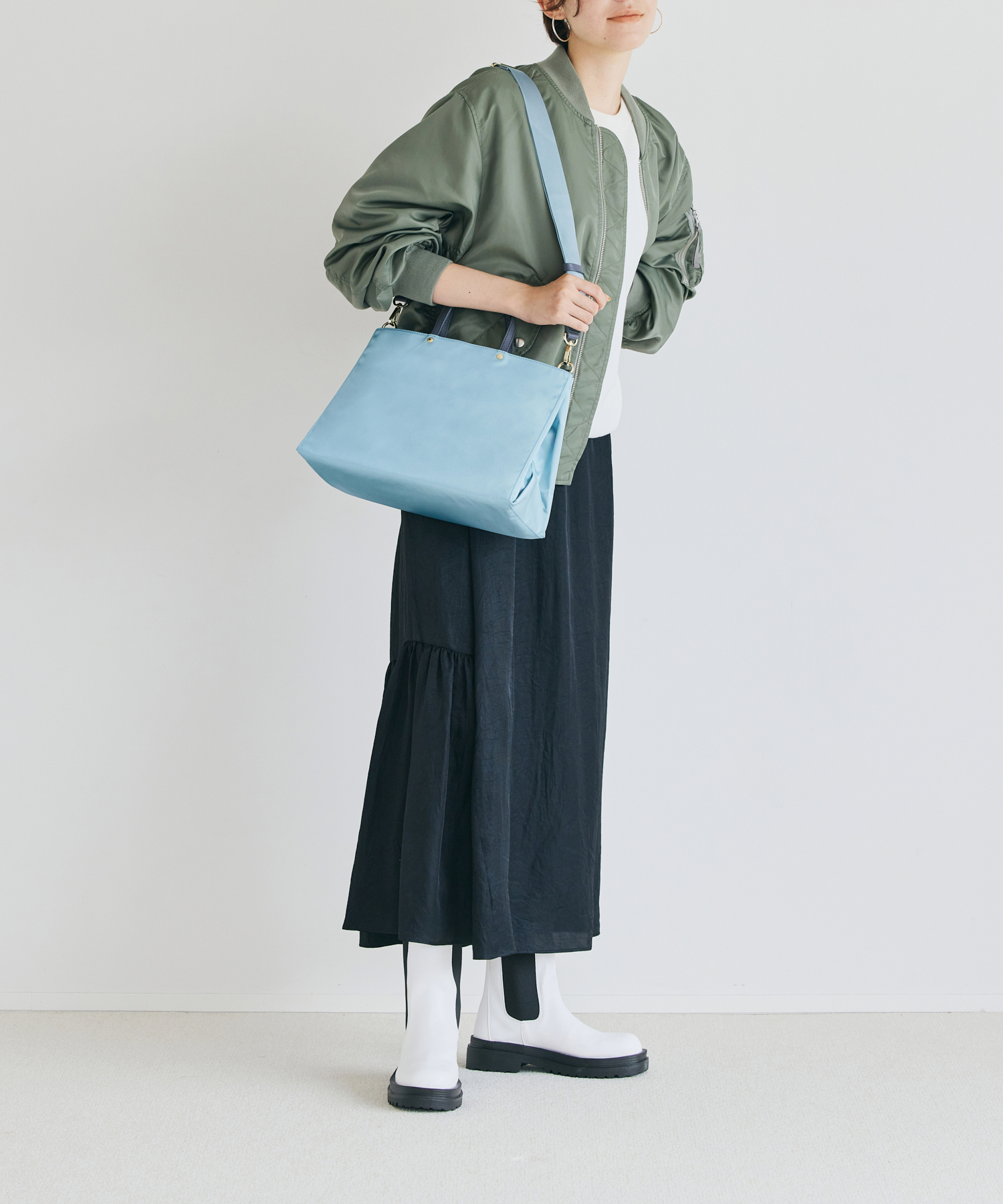 セール】《SHOPPER》トートバッグ S【THE CLOUDS NYLON】(CE－286