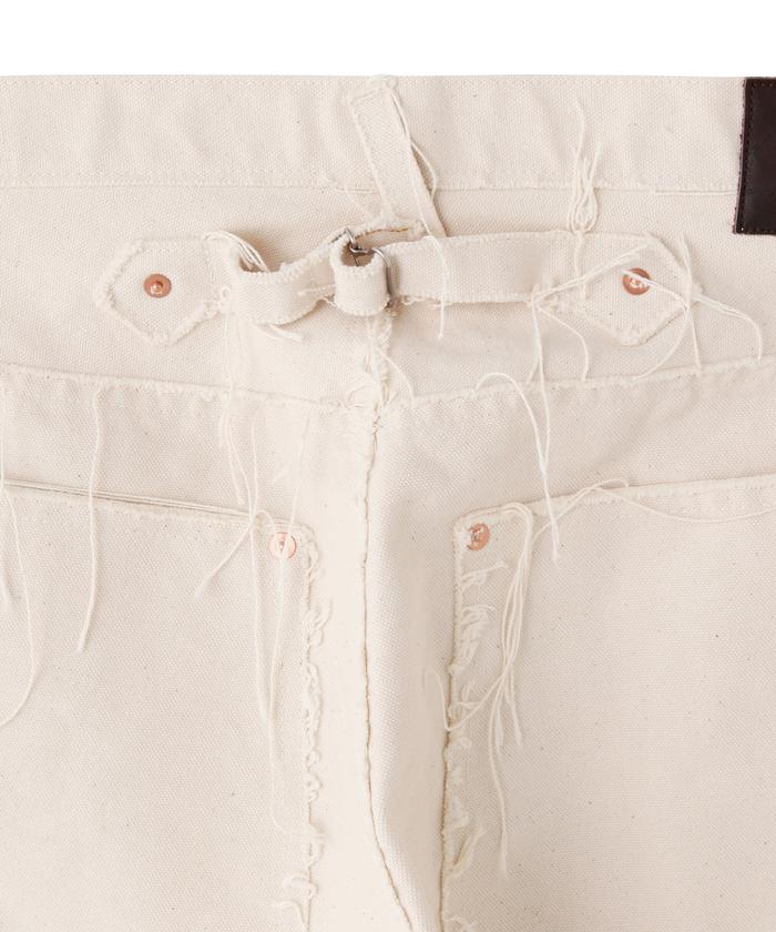 SUGARHILL/RAW EDGE CANVAS DENIM PANTS(505223574