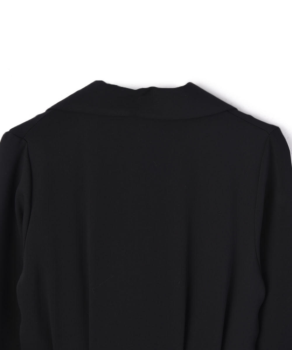marjour マージュール BELTED PANTS DRESS マージュール marjour BELTED PANTS DRESS （BLACK