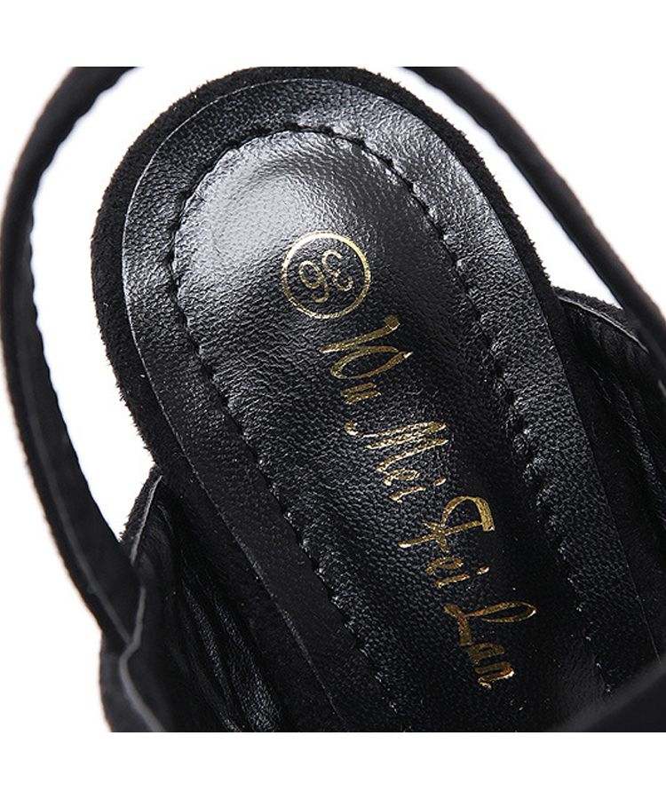 セール 33%OFF】シュベック SVEC ヒールサンダル ハイヒール 黒