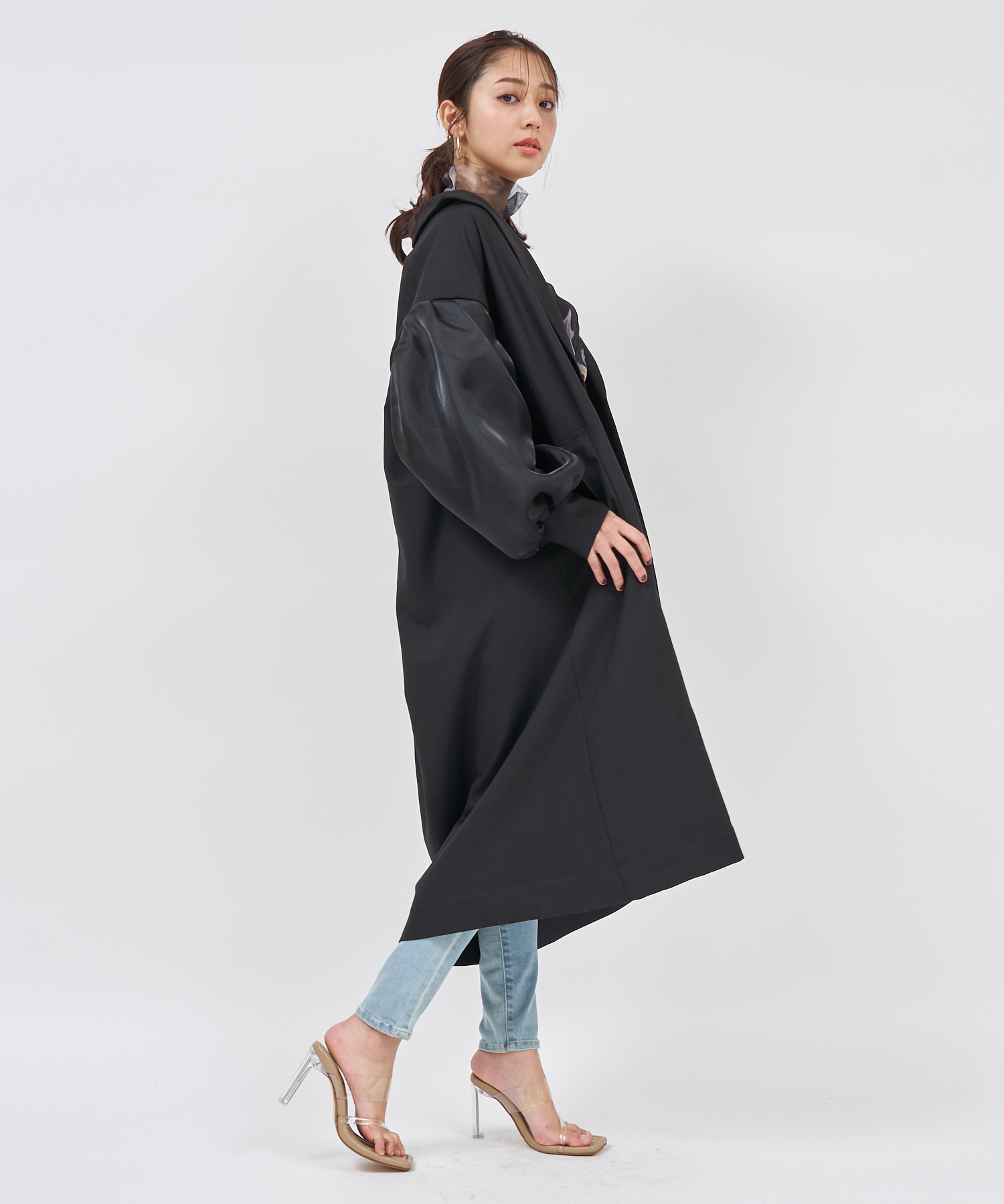 セール 50%OFF】シアースリーブチェスターコート(505229199