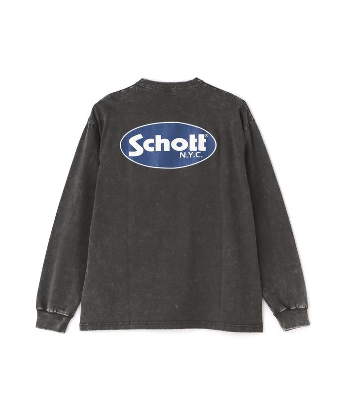Schott ショット T-SHIRT OVAL LOGO オーバルロゴ 半袖Tシャツ Schott ショット T-SHIRT OVAL LOGO 782-5134031 オーバルロゴ
