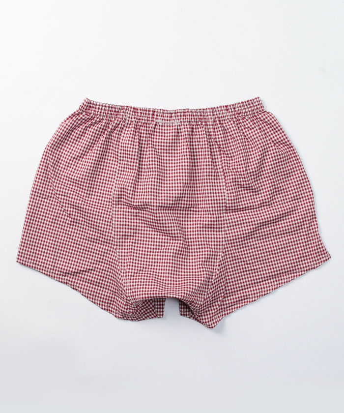 ピエールカルダンPierre cardin ブロックチェック コットンパンツ