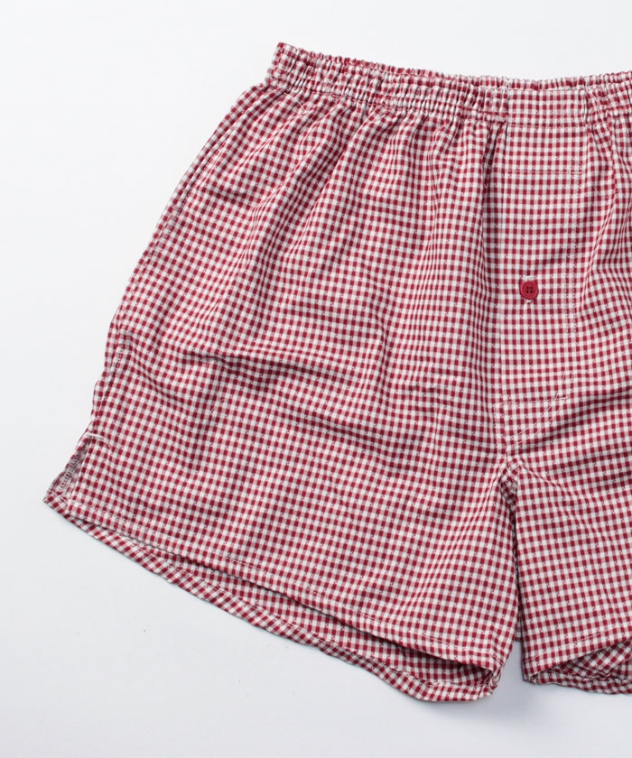ピエールカルダンPierre cardin ブロックチェック コットンパンツ ピエールカルダンPierre cardin ブロックチェック コットンパンツ
