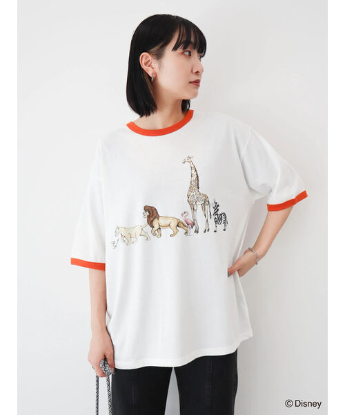 美品 バーバリー Tシャツ ホワイト ライオン セール】グリーン パークス Green Parks ライオン・キング