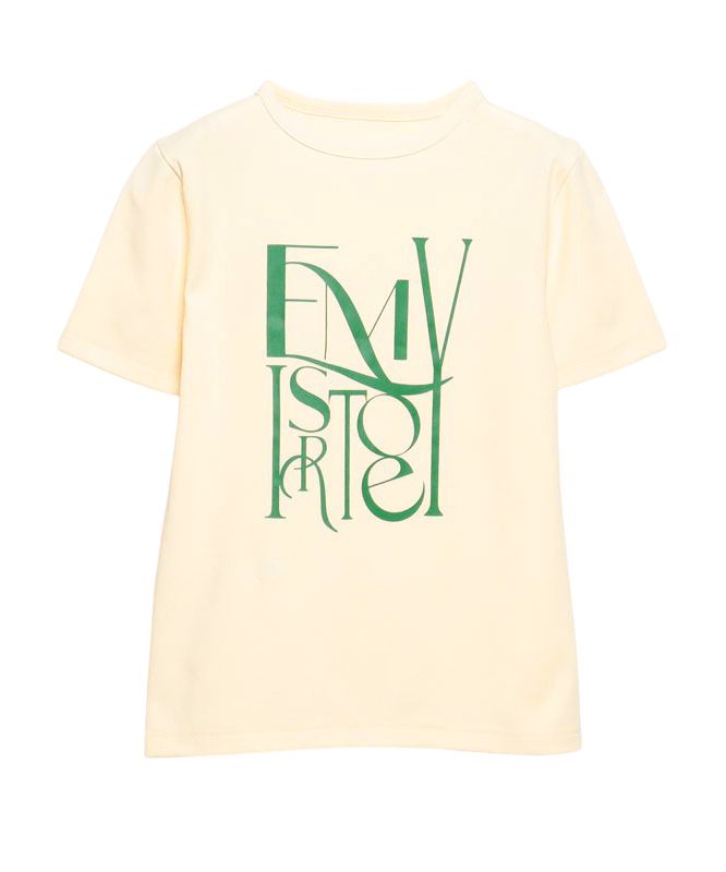 エイミーイストワール eimy istoire eimyロゴフィットTシャツ エイミーイストワール eimy istoire eimyロゴフィットTシャツ