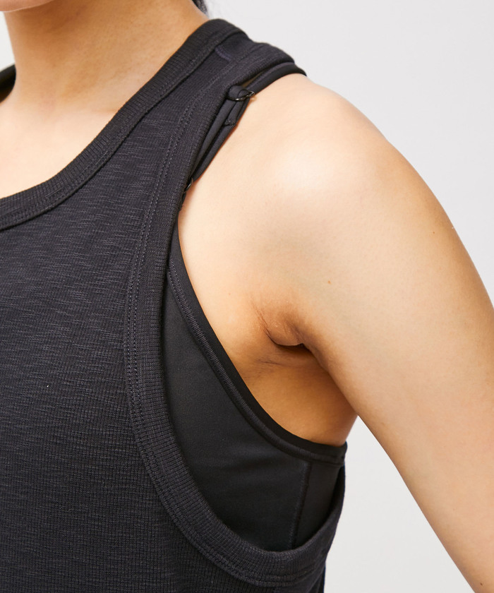 Vuori】Sunrise High Neck Tank サンライズハイネックタンク(505227349