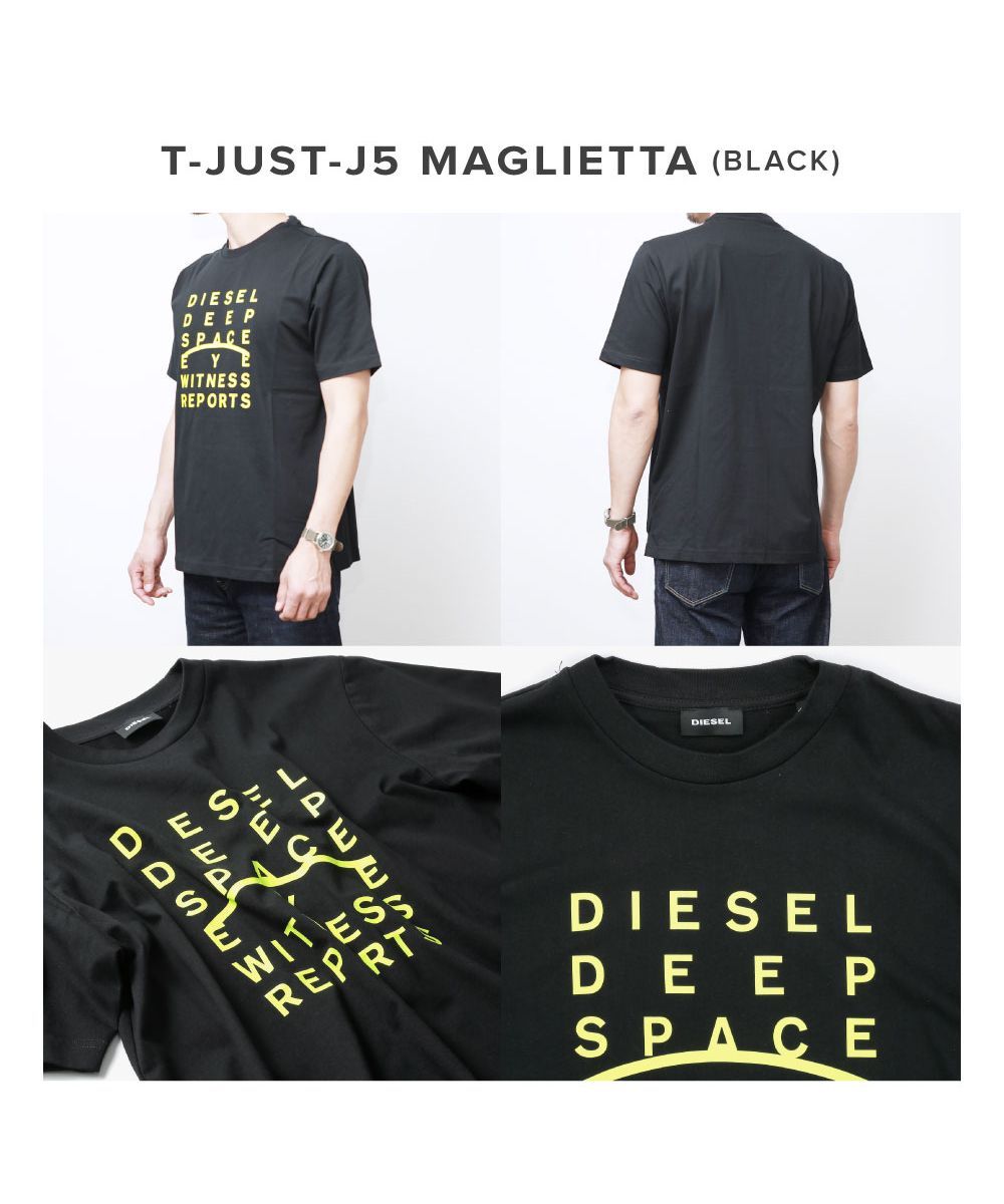 ディーゼル DIESEL ディーゼル DIESEL Tシャツ メンズ 半袖 Tー