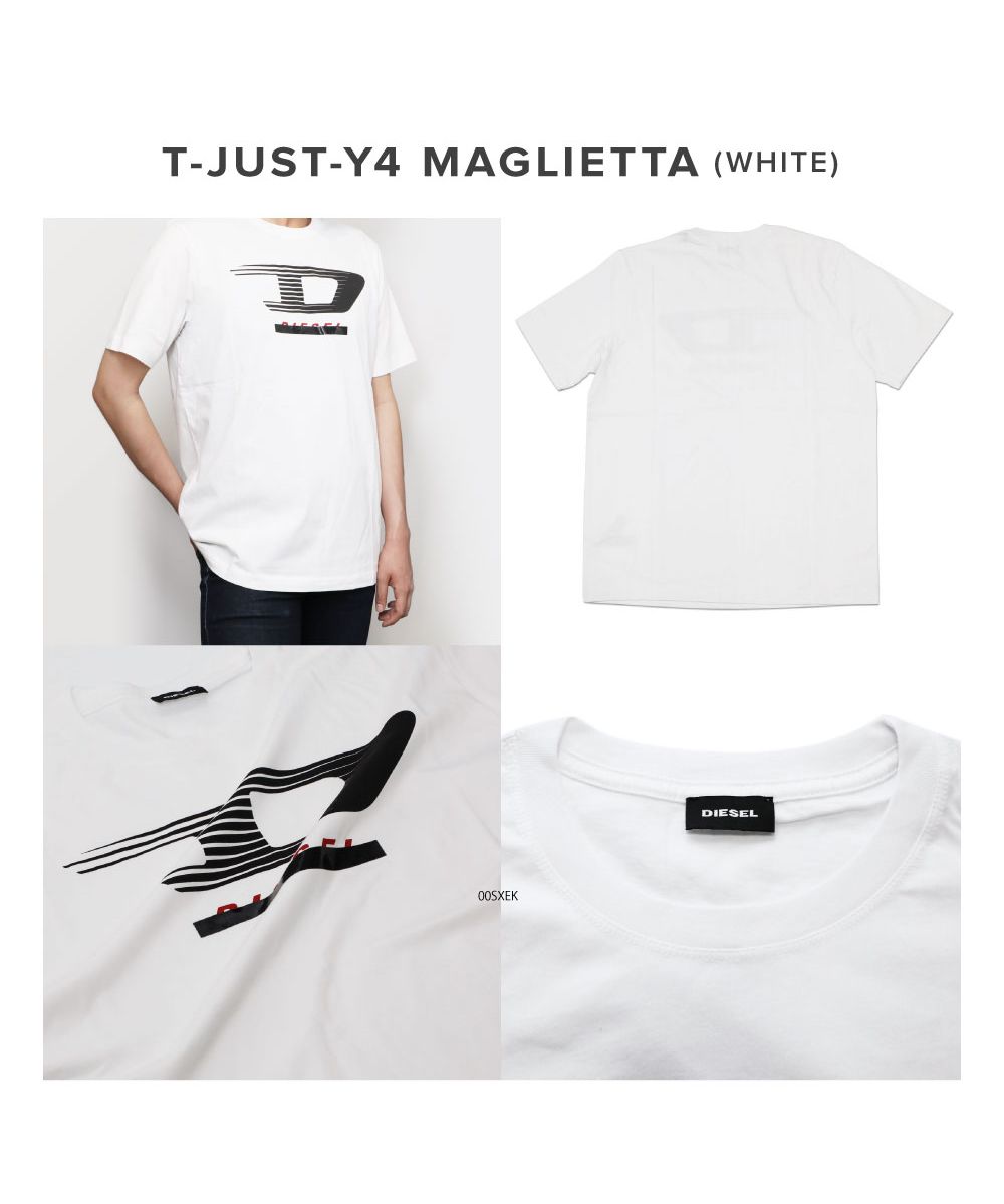 ディーゼル DIESEL ディーゼル DIESEL Tシャツ メンズ 半袖 T