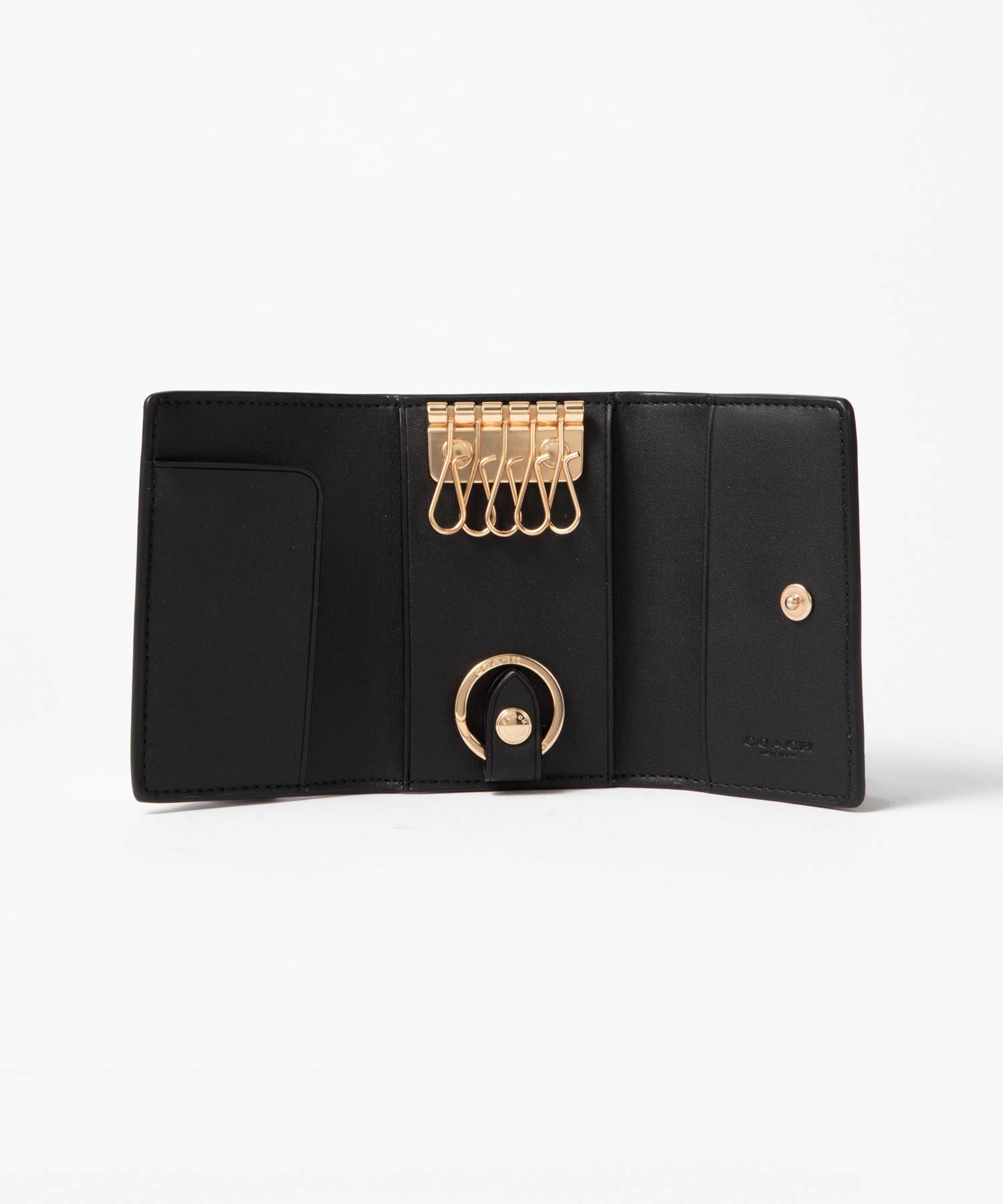 COACH キーケース F39054 新品 チョーク×レッド 最新作 レディース 835imcah.jpg