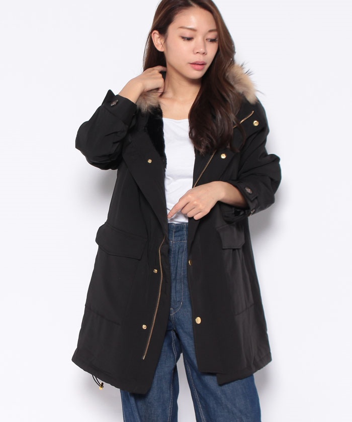 セール 58%OFF】ラナン RANAN リアルファー付モッズコート
