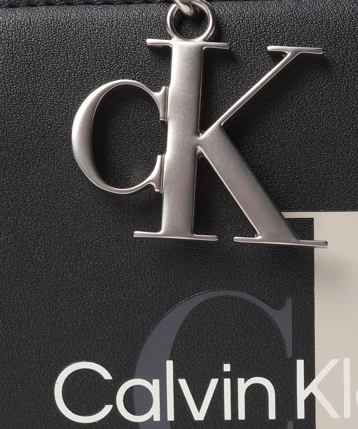 Calvin Klein / カルバンクライン】ワンポイントロゴロングウォレット