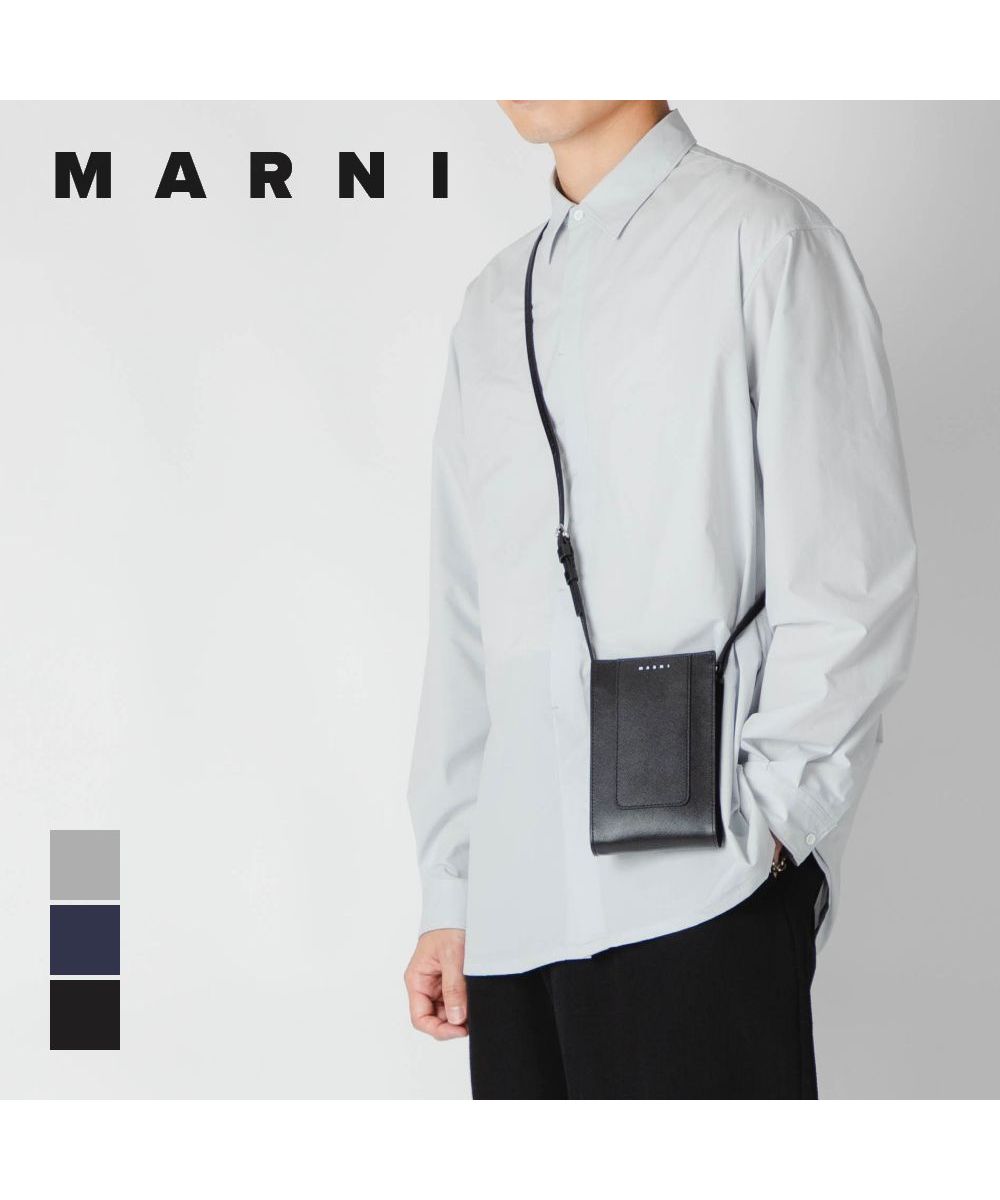 マルニ MARNI TEMI0012U0 LV520 ショルダーバッグ メンズ バッグ マルニ MARNI TEMI0012U0 LV520 ショルダーバッグ メンズ バッグ