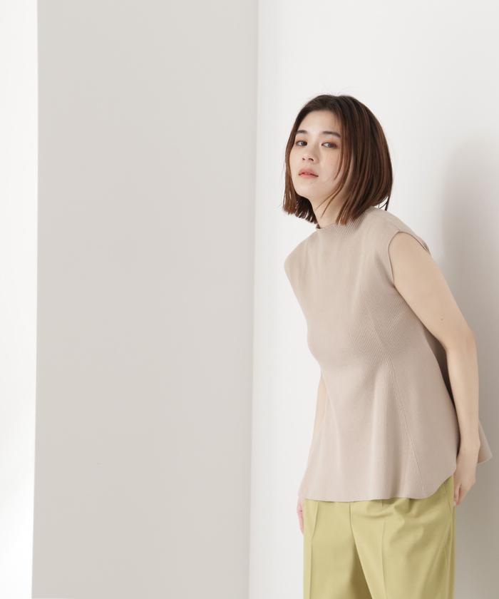 セール】｜Oggi6月号掲載｜ペプラムフォルムニット(505227950