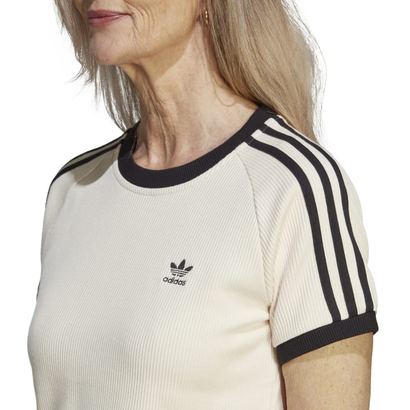 adidas ワッフルTシャツ スリーストライプス