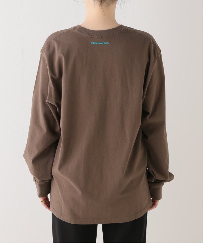 thisisneverthat / ディスイズネバーザット】T-LOGO L/S TEE thisisneverthat / ディスイズネバーザット】T-LOGO L/S TEE