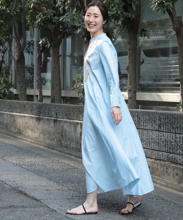 近年モデル✨ヌキテパ ワンピース ペイズリー柄 レーヨンマキシ丈 パネルデザイン 近年モデル✨ヌキテパ ワンピース ペイズリー柄 レーヨンマキシ