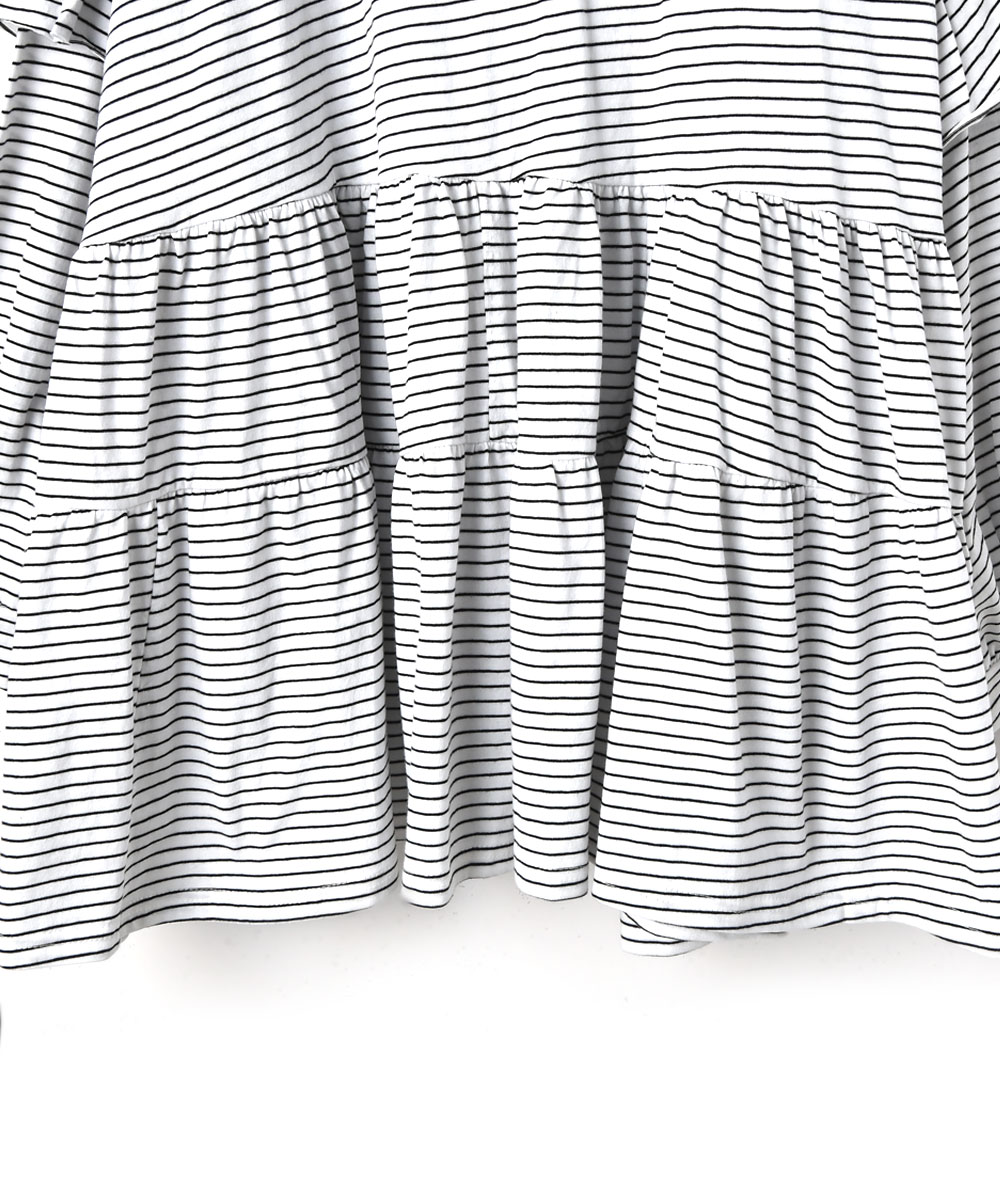 マージュール marjour FRILL OVER TEE(505240252) | マー