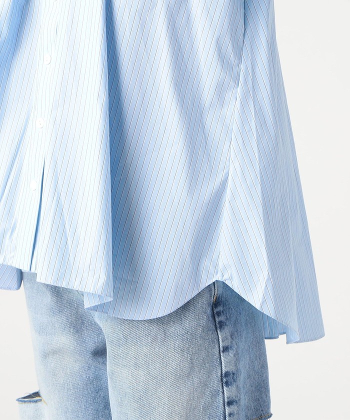 クーポン】【セール 30%OFF】TEIJA シルクフリルネックブラウス