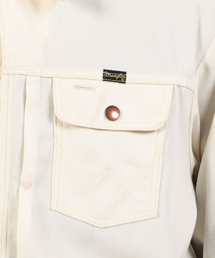 Wrangler TOMORROWLAND ジージャン セール】【別注】Wrangler 24MJZ クリアツイル Gジャン