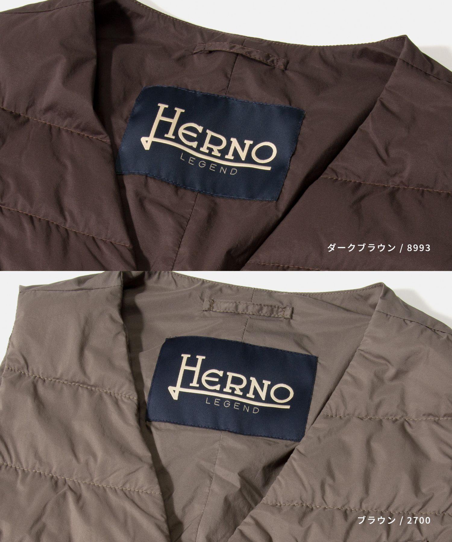 セール】ヘルノ HERNO PI002ULE 19288 ダウンベスト メンズ トップス