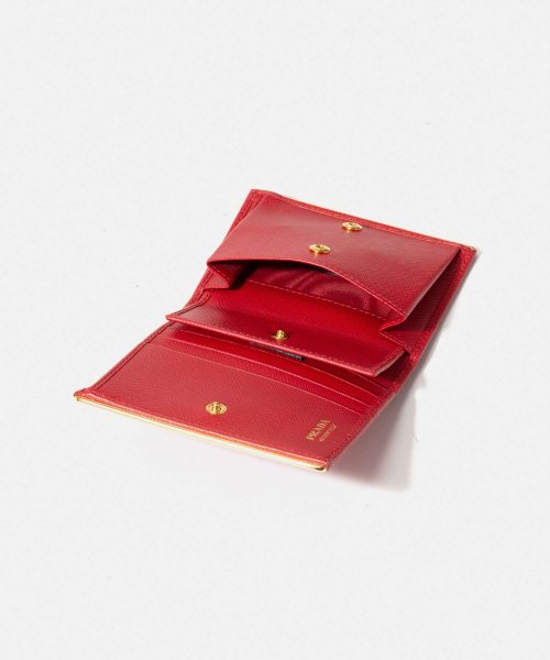 プラダ PRADA 1MV204 二つ折り財布 レディース 財布 サフィアーノ 