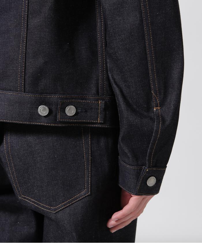 MINEDENIM デニム ビッグシャツ サイドポケット コート ジャケット MINEDENIM - [STANDARD] 803 CF-GJKT USD （INDIGO） / デニム