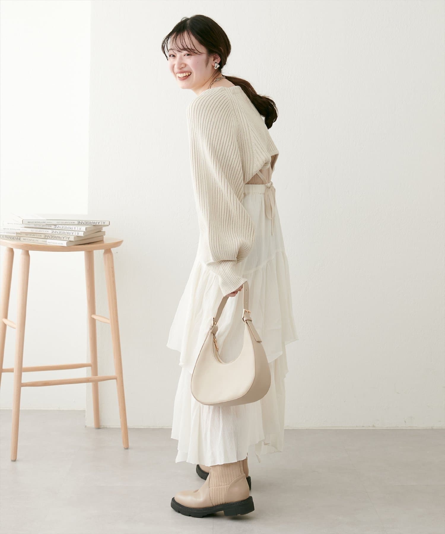 Sawa a la mode レディース トップス カットソー 白 ホワイト