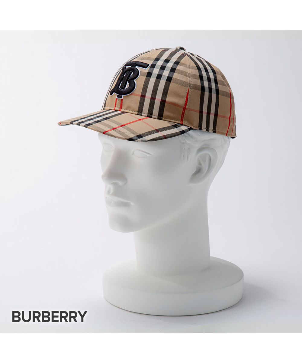 バーバリー BURBERRY 80385041 キャップ メンズ レディース 帽子 TBロゴ ベースボールキャップ ヴィンテージチェック コットン  モノグラフモ(505238469) | バーバリー(BURBERRY) - d fashion