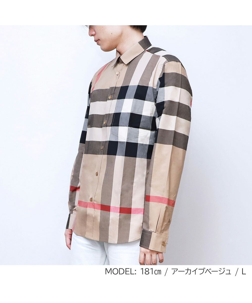 セール40%OFF】バーバリー BURBERRY シャツ メンズ チェック セール40%OFF】バーバリー BURBERRY シャツ メンズ チェック