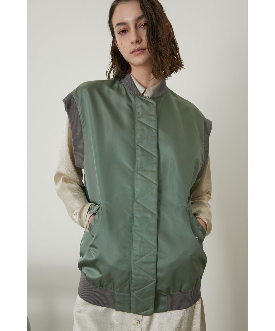MA－1 vest(505240259) | リムアーク(RIM.ARK) - d fashion