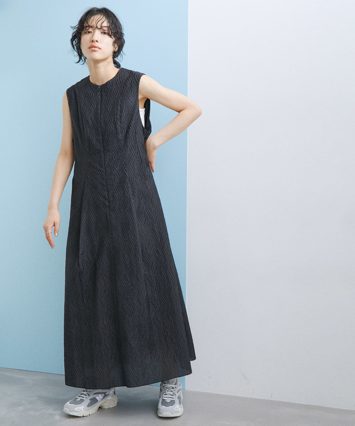 ADAM ET ROPÉ ジャカードワンピース セール】【WEB限定(一部店舗展開あり)】ジャカードワンピース