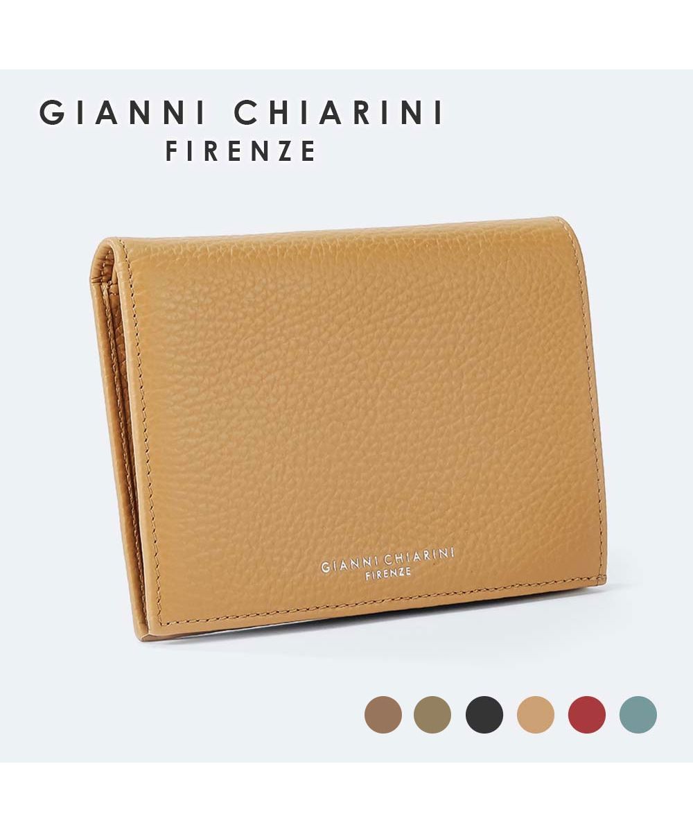 GIANI CHIARINI イエロー 二つ折り財布 （ジャンニ キャリーニ