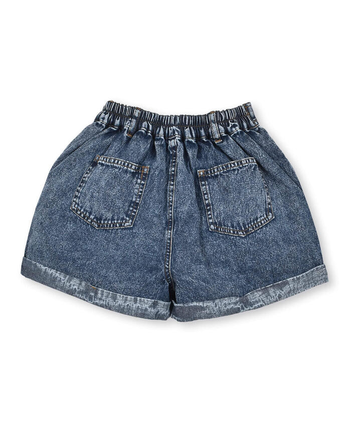 クーポン】【セール 50%OFF】ウエストホックワイドデニム