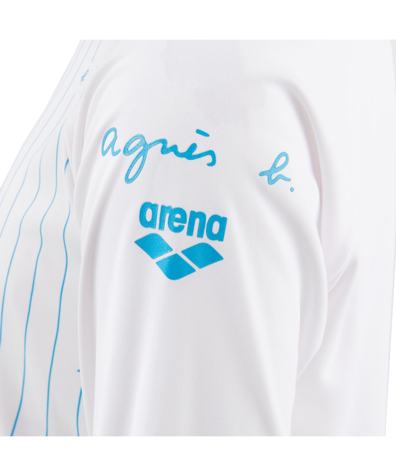 【agnes b. x arena】軽量感・速乾性あり！ロングスリーブシャツ agnes b. x arena】軽量感・速乾性あり！ロングスリーブシャツ