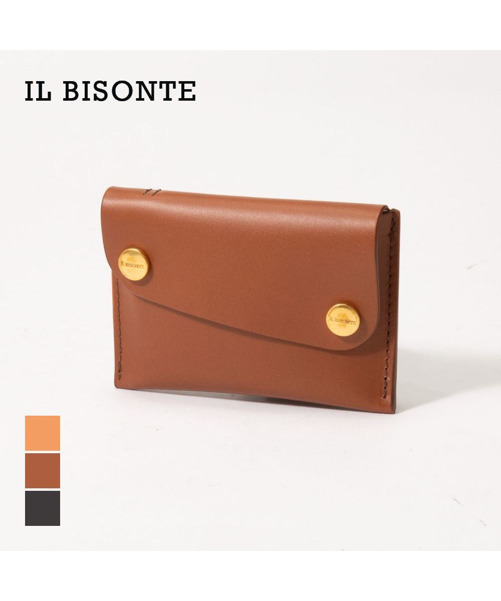 セール15%OFF】IL BISONTE カードケース SCC099 PV0039 イル ビゾンテ