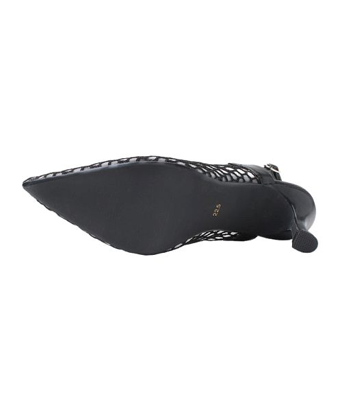冬ギフト  セール 40%OFF】メッシュスリングバックパンプス(505246039 靴